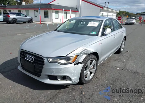 2012 Audi A6 3.0 Premium из США, поврежденный, VIN WAUGGAFC5CN109060